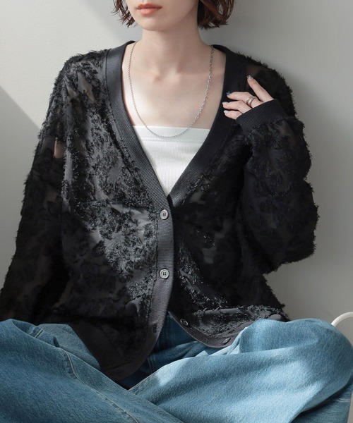 エンノイ　ENNOY Button Cardigan カーディガン　シャカシャカ afbfc5b1fa2c93059a3953efcffc98