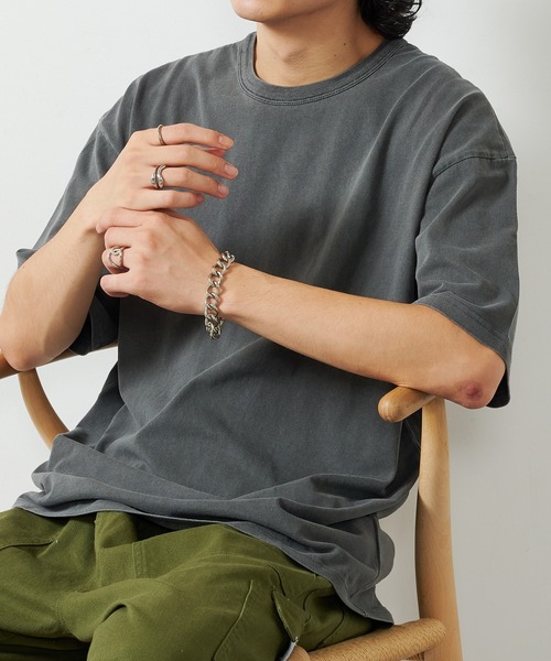Carhartt WIP(カーハートダブリューアイピー)の「【CARHARTT WIP】SHORT SLEEVE Taos T-Shirt I032847(Tシャツ/カットソー・メンズ・ブラック/ブルー/ピンク系・S/M/L/XL)」の2枚目の写真