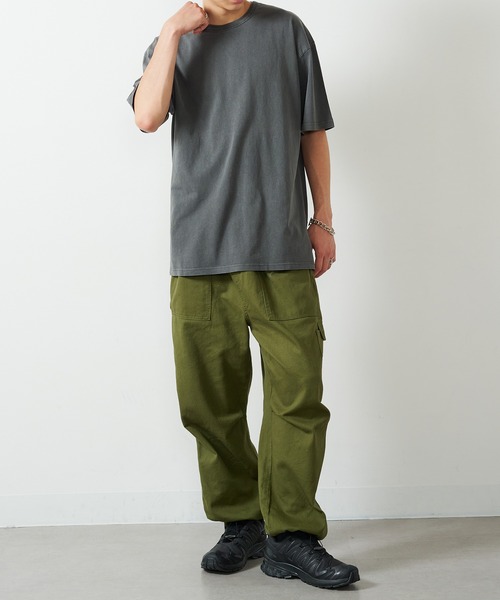 Carhartt WIP(カーハートダブリューアイピー)の「【CARHARTT WIP】SHORT SLEEVE Taos T-Shirt I032847(Tシャツ/カットソー・メンズ・ブラック/ブルー/ピンク系・S/M/L/XL)」の9枚目の写真