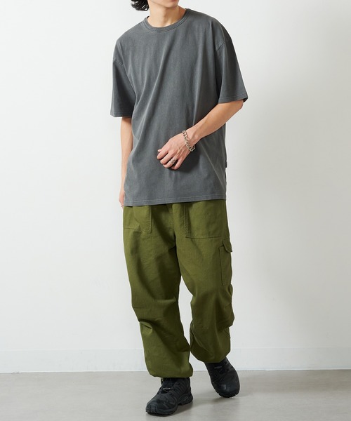 Carhartt WIP(カーハートダブリューアイピー)の「【CARHARTT WIP】SHORT SLEEVE Taos T-Shirt I032847(Tシャツ/カットソー・メンズ・ブラック/ブルー/ピンク系・S/M/L/XL)」の8枚目の写真