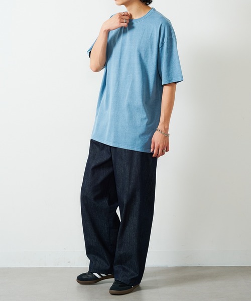 Carhartt WIP(カーハートダブリューアイピー)の「【CARHARTT WIP】SHORT SLEEVE Taos T-Shirt I032847(Tシャツ/カットソー・メンズ・ブラック/ブルー/ピンク系・S/M/L/XL)」の15枚目の写真