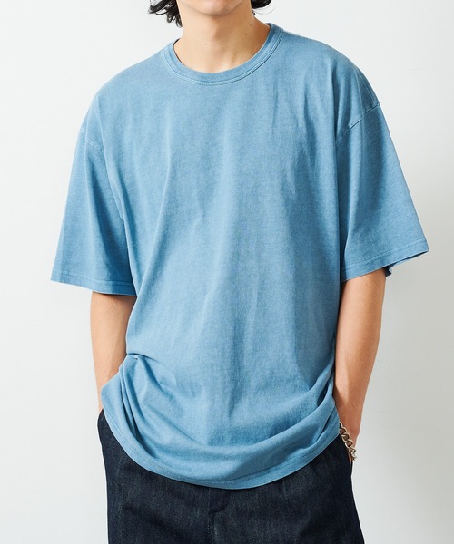 Carhartt WIP(カーハートダブリューアイピー)の「【CARHARTT WIP】SHORT SLEEVE Taos T-Shirt I032847(Tシャツ/カットソー・メンズ・ブラック/ブルー/ピンク系・S/M/L/XL)」の11枚目の写真