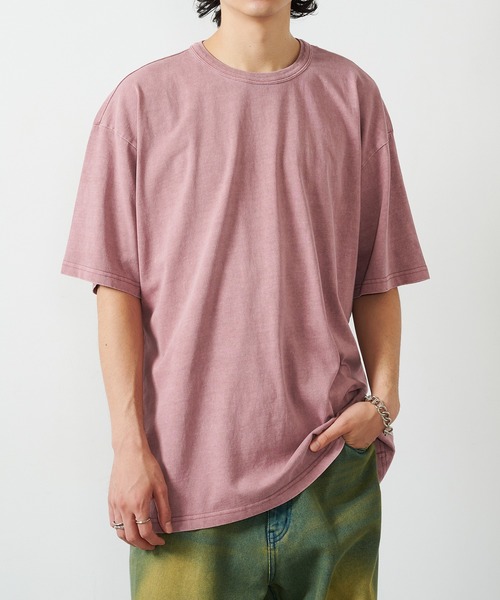 Carhartt WIP(カーハートダブリューアイピー)の「【CARHARTT WIP】SHORT SLEEVE Taos T-Shirt I032847(Tシャツ/カットソー・メンズ・ブラック/ブルー/ピンク系・S/M/L/XL)」の16枚目の写真