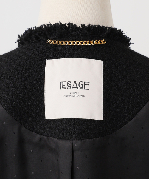 GIOLICAツイードBIGベスト（その他アウター）｜journal standard L