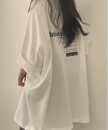 NEW GENTLEMAN（ニュージェントルマン）の「Motivation オーバーサイズT（Tシャツ/カットソー）」