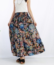 ペイズリーパターンスカート