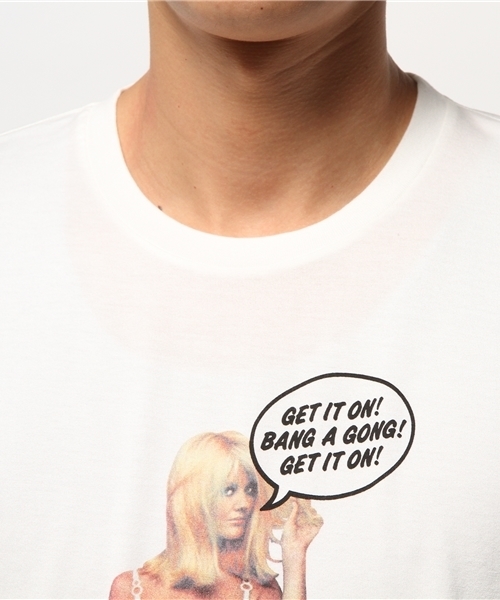 HYSTERIC GLAMOUR(ヒステリックグラマー)の「PRETTY pt T-SH(Tシャツ/カットソー・メンズ・ホワイト/パープル/ブラック・SMALL/LARGE/MEDIUM)」の11枚目の写真