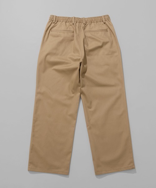 Bukta(バクタ)の「2タックイージーワイドチノ(その他パンツ・メンズ・ベージュ/チャコール・X-LARGE/LARGE/MEDIUM)」の5枚目の写真