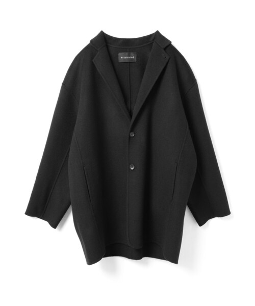 美品ミズイロインド mizuiro ind ダウンワイドジャケット2024AW