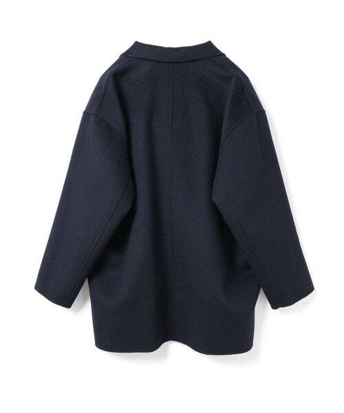 mizuiroind（ミズイロインド）の「mizuiro ind ウールテーラードジャケット（テーラードジャケット・レディース・ネイビー/ブラック・FREE）」の20枚目の写真