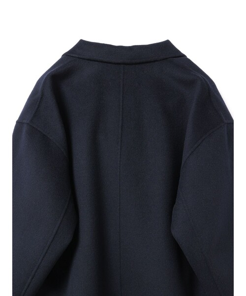 mizuiroind（ミズイロインド）の「mizuiro ind ウールテーラードジャケット（テーラードジャケット・レディース・ネイビー/ブラック・FREE）」の18枚目の写真