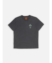 Nudie Jeans/ヌーディージーンズ Roy Lost Leaf T-Shirt / プリントTシャツ / Antracite