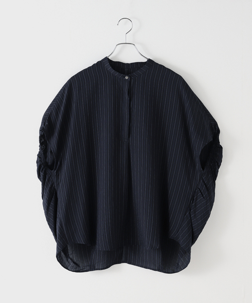 WEB限定再入荷！》【手洗い可能】細ストライプでシックにも
