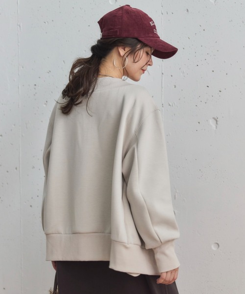 Doux archives（ドゥアルシーヴ）の「コーデュロイカレッジキャップ（キャップ・レディース・ワイン/ブラック/ベージュ・FREE）」の16枚目の写真