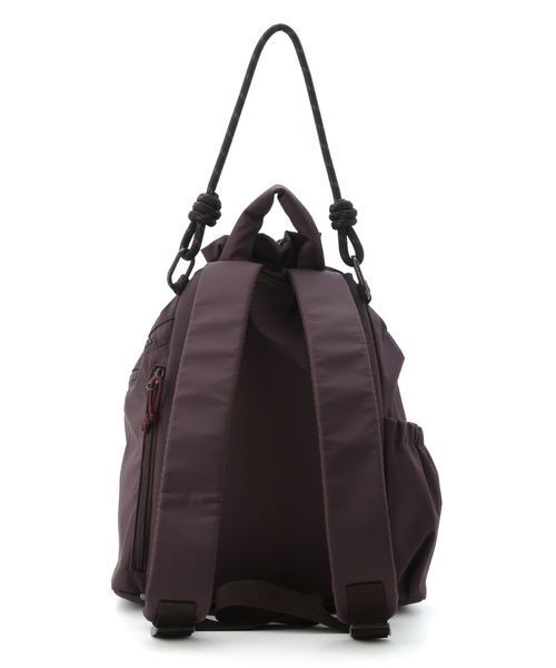 【美品】emmiブラックナイロンバックパック 限定カラー】撥水 emmiロゴマルチバックパック｜エミの通販