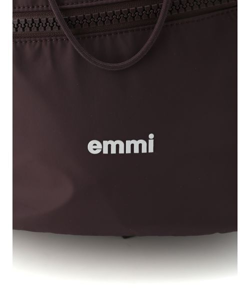 emmi（エミ）の「【限定カラー】撥水 emmiロゴマルチバックパック（バックパック/リュック・レディース・バーガンディー/ブラック/オフホワイト/グレー・F）」の14枚目の写真
