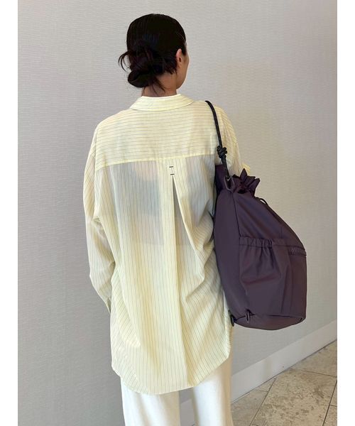 emmi(エミ)の「【限定カラー】撥水 emmiロゴマルチバックパック(バックパック/リュック・レディース・バーガンディー/ブラック/オフホワイト/グレー・F)」の17枚目の写真