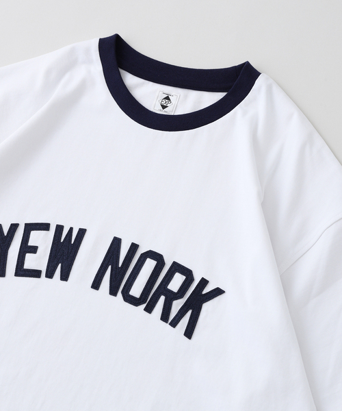 expansion(エクスパンション)の「EXPANSION / エクスパンション SMU 004 YEWNORK(Tシャツ/カットソー・メンズ・ホワイト・MEDIUM/LARGE/X-LARGE)」の3枚目の写真