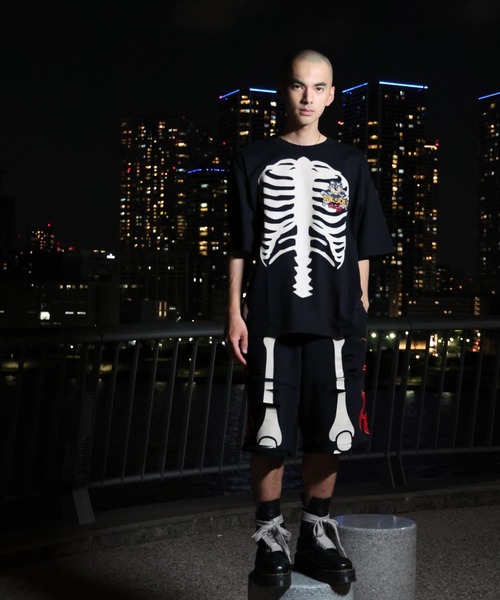 GALFY(ガルフィー)の「JACKROSE×VANSON×GALFY-骨犬Shorts(その他パンツ・メンズ・ホワイト/ブラック・L/XL)」の18枚目の写真