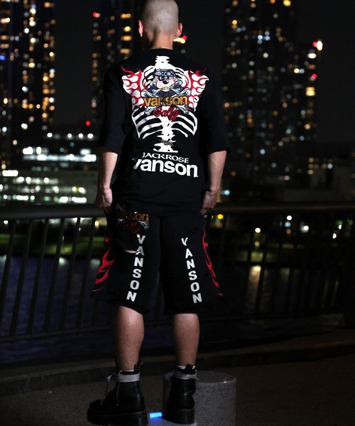 GALFY(ガルフィー)の「JACKROSE×VANSON×GALFY-骨犬Shorts(その他パンツ・メンズ・ホワイト/ブラック・L/XL)」の20枚目の写真