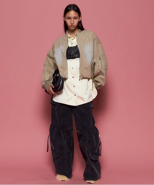 プランクプロジェクト　メゾンスペシャル　ビスチェ　レザービスチェ Belted Vegan Leather Bustier/ベルテッドヴィーガンレザービスチェ