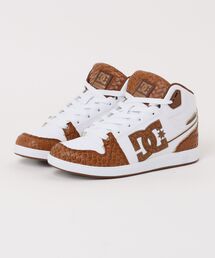 DC SHOES ディーシーシューズ UNIVERSITY MID SE SN レディーススニーカー ハイカット ミッドカット(ユニバーシティミッドSESN) DW254303 WBR