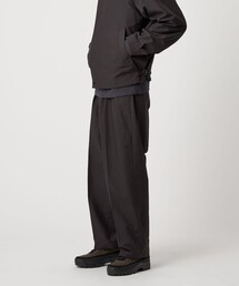 タグ付き★美品◎スティーブンアラン　フリース　ワイドパンツ　1.9万　ウールS Steven Alan｜スティーブンアランのパンツ（ワイド・ルーズ