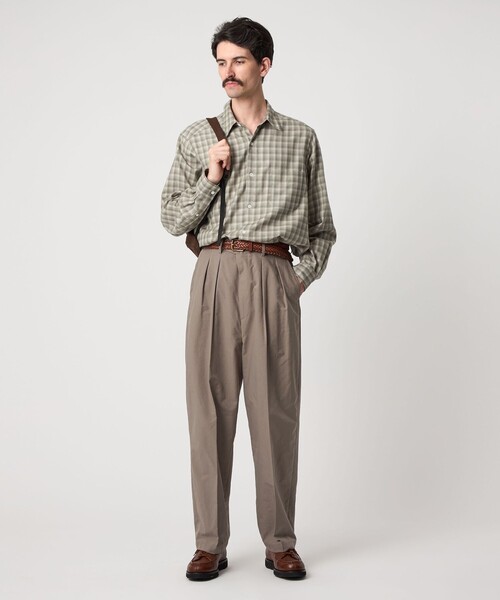 Steven Alan＞ ベリーマエックス ツープリーツ ドレス
