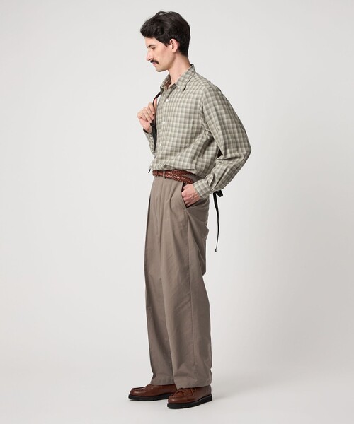 Steven Alan＞ ベリーマエックス ツープリーツ ドレス