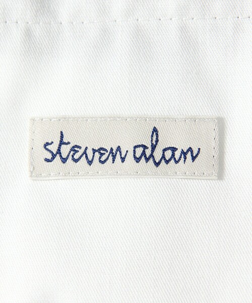 Steven Alan（スティーブンアラン）の「＜Steven Alan＞ ベリーマエックス ツープリーツ ドレス トラウザーズ（スラックス・メンズ・ブラック/オリーブ・S/M/L/XL）」の16枚目の写真