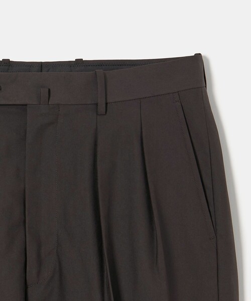 Steven Alan（スティーブンアラン）の「＜Steven Alan＞ ベリーマエックス ツープリーツ ドレス トラウザーズ（スラックス・メンズ・ブラック/オリーブ・S/M/L/XL）」の20枚目の写真