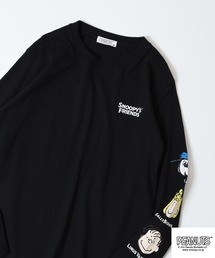 スヌーピー」に該当するTシャツ/カットソー（長袖）ファッション通販