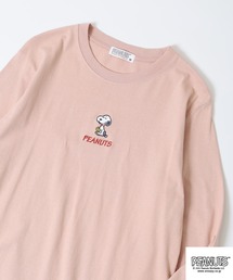 Stone 　ピンクベージュ長袖カットソー ピンクベージュ」に該当するTシャツ/カットソーファッション通販