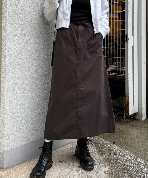 LBC（エルビーシー）の「コットンツイルワークベルトスカート（スカート・レディース・ベージュ/チャコールグレー/エメラルド・M/L）」の16枚目の写真