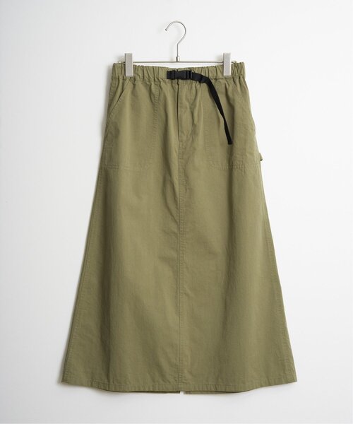 LBC（エルビーシー）の「コットンツイルワークベルトスカート（スカート・レディース・ベージュ/チャコールグレー/エメラルド・M/L）」の18枚目の写真