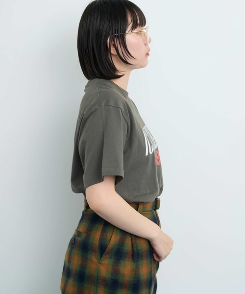 I am I in fact...(アイアムアイインファクト)の「●iCE CREAM CLUB Tシャツ(Tシャツ/カットソー・レディース・ホワイト/グレー・FREE)」の11枚目の写真