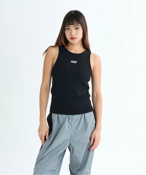 ROXY(ロキシー)の「NAIL IT L/S TEE/ロキシー速乾UVケア長袖トップス・タンクトップセット(Tシャツ/カットソー・レディース・グレー/ブラック/ホワイト・SMALL/LARGE/MEDIUM)」の11枚目の写真