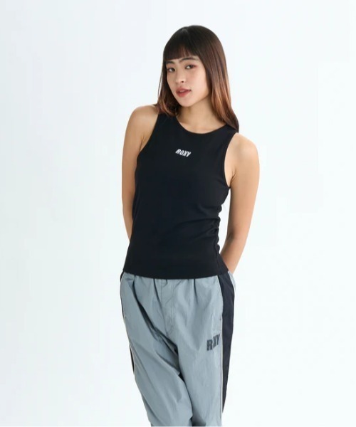 ROXY(ロキシー)の「NAIL IT L/S TEE/ロキシー速乾UVケア長袖トップス・タンクトップセット(Tシャツ/カットソー・レディース・グレー/ブラック/ホワイト・SMALL/LARGE/MEDIUM)」の14枚目の写真
