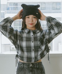 repipi armario | シャギーネコミミワッチ(ニットキャップ/ビーニー)