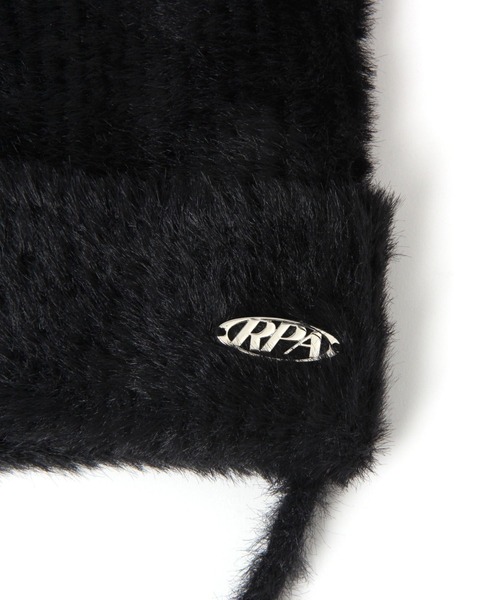 repipi armario（レピピ アルマリオ）の「シャギーネコミミワッチ（ニットキャップ/ビーニー・キッズ・グレー/ホワイト/ブラック・FREE）」の11枚目の写真