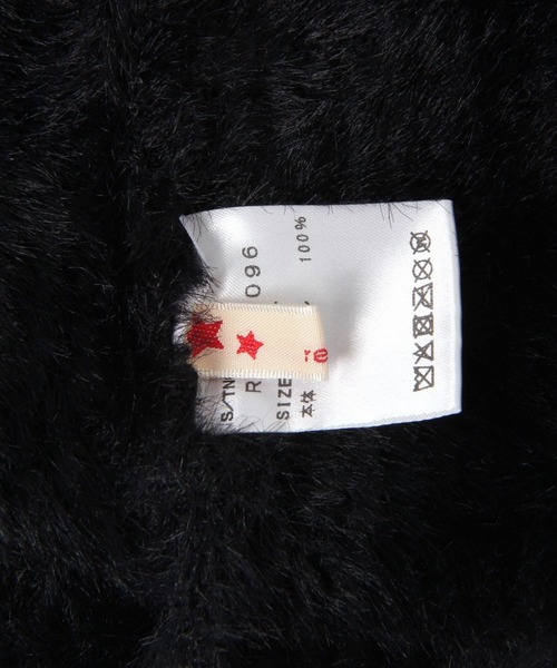 repipi armario（レピピ アルマリオ）の「シャギーネコミミワッチ（ニットキャップ/ビーニー・キッズ・グレー/ホワイト/ブラック・FREE）」の9枚目の写真