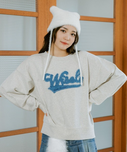 repipi armario（レピピ アルマリオ）の「シャギーネコミミワッチ（ニットキャップ/ビーニー・キッズ・グレー/ホワイト/ブラック・FREE）」の21枚目の写真