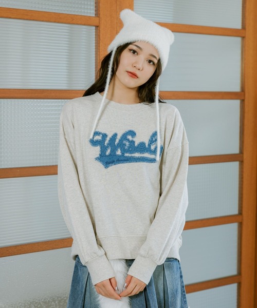 repipi armario（レピピ アルマリオ）の「シャギーネコミミワッチ（ニットキャップ/ビーニー・キッズ・グレー/ホワイト/ブラック・FREE）」の22枚目の写真