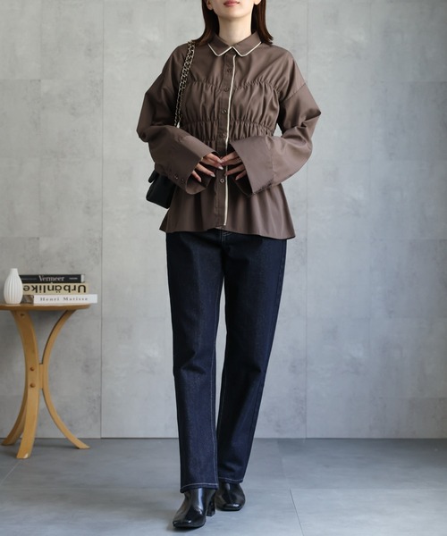 model：162cm 着用サイズ：F