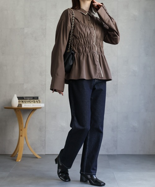 model：162cm 着用サイズ：F