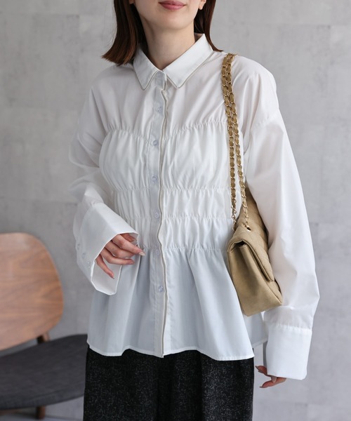 model：162cm 着用サイズ：F