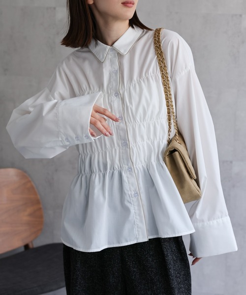 model：162cm 着用サイズ：F