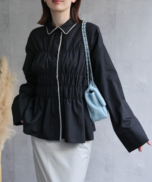 model：162cm 着用サイズ：F