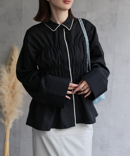 model：162cm 着用サイズ：F