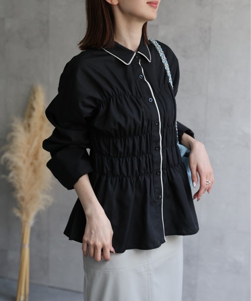 model：162cm 着用サイズ：F